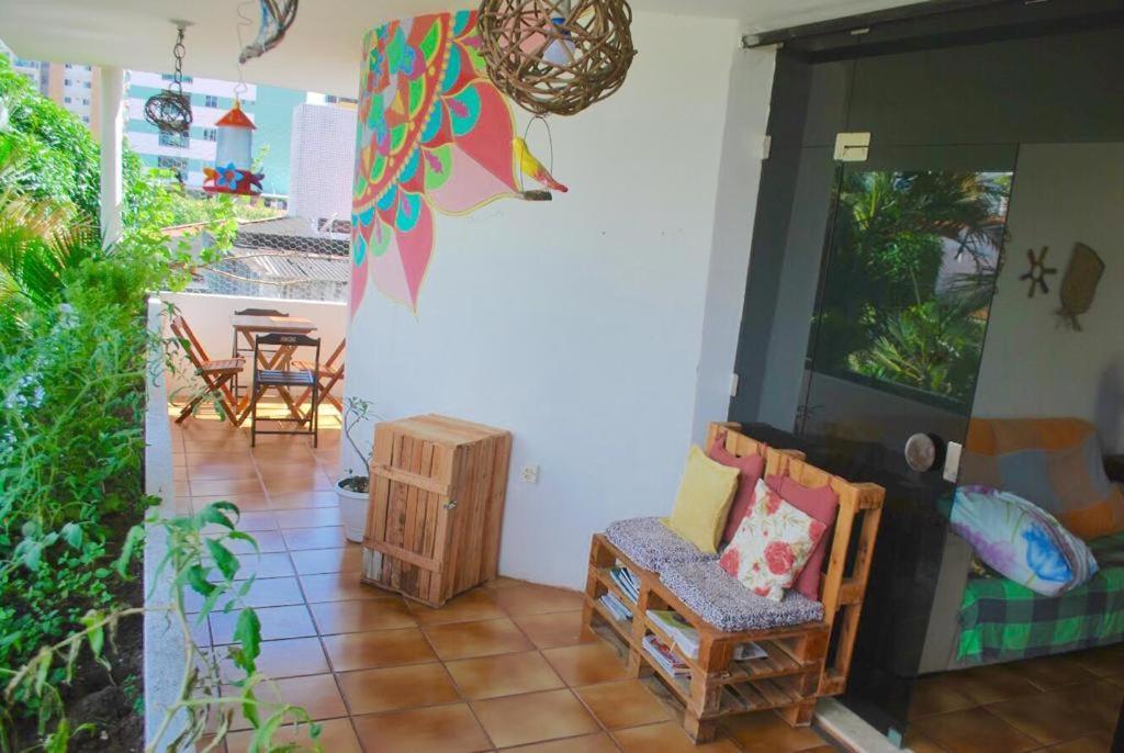 Regiane Beach Pousada Hostel Joao Pessoa Bagian luar foto